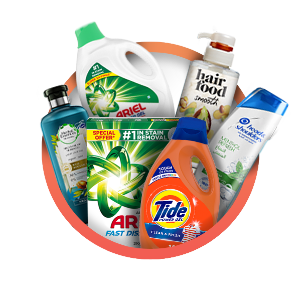 Buy AED 75 on P&G promotional items on Carrefour